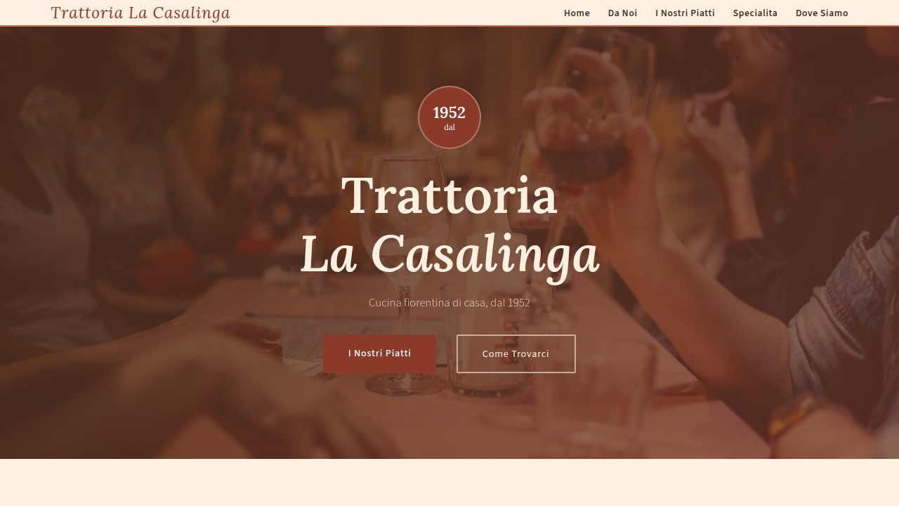Trattoria La Casalinga
